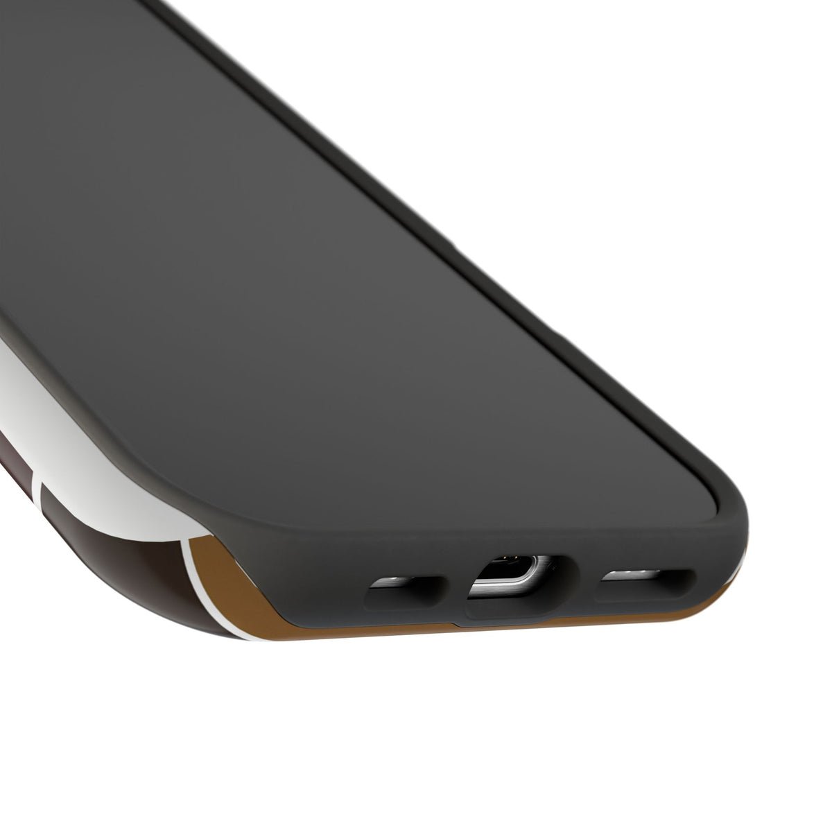 Cocoa Line Magnetic Impact-Resistant Phone Case
