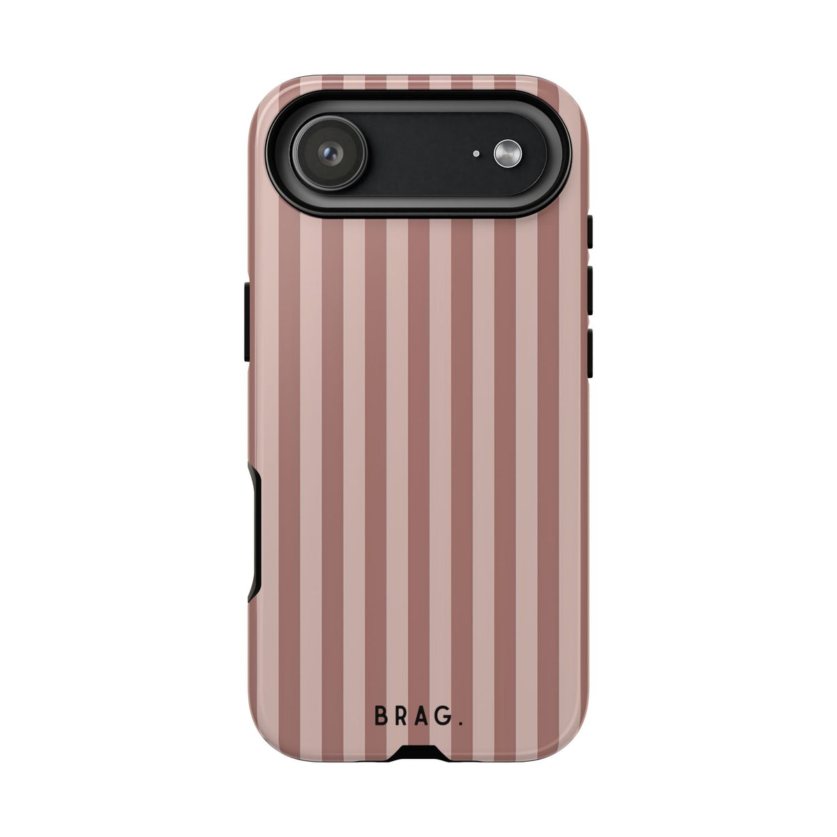 Sugar Stripe Tough Phone Case – Shockproof Protective iPhone Cover