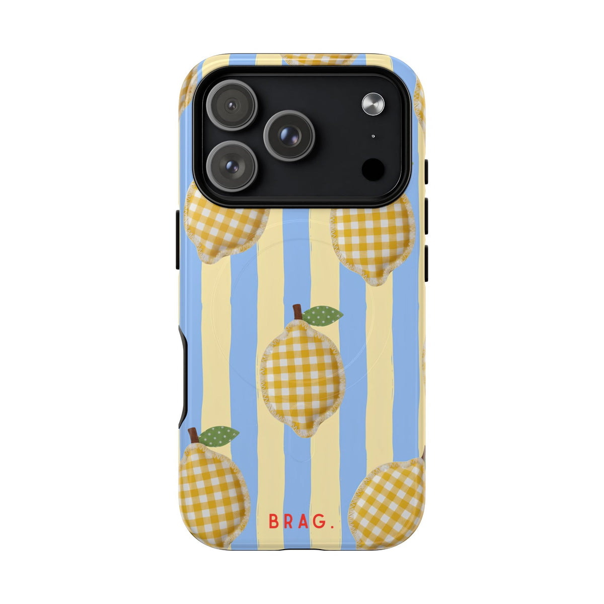 Lemon checks MagSafe Tough Phone Case — Magnetic Protective Cover