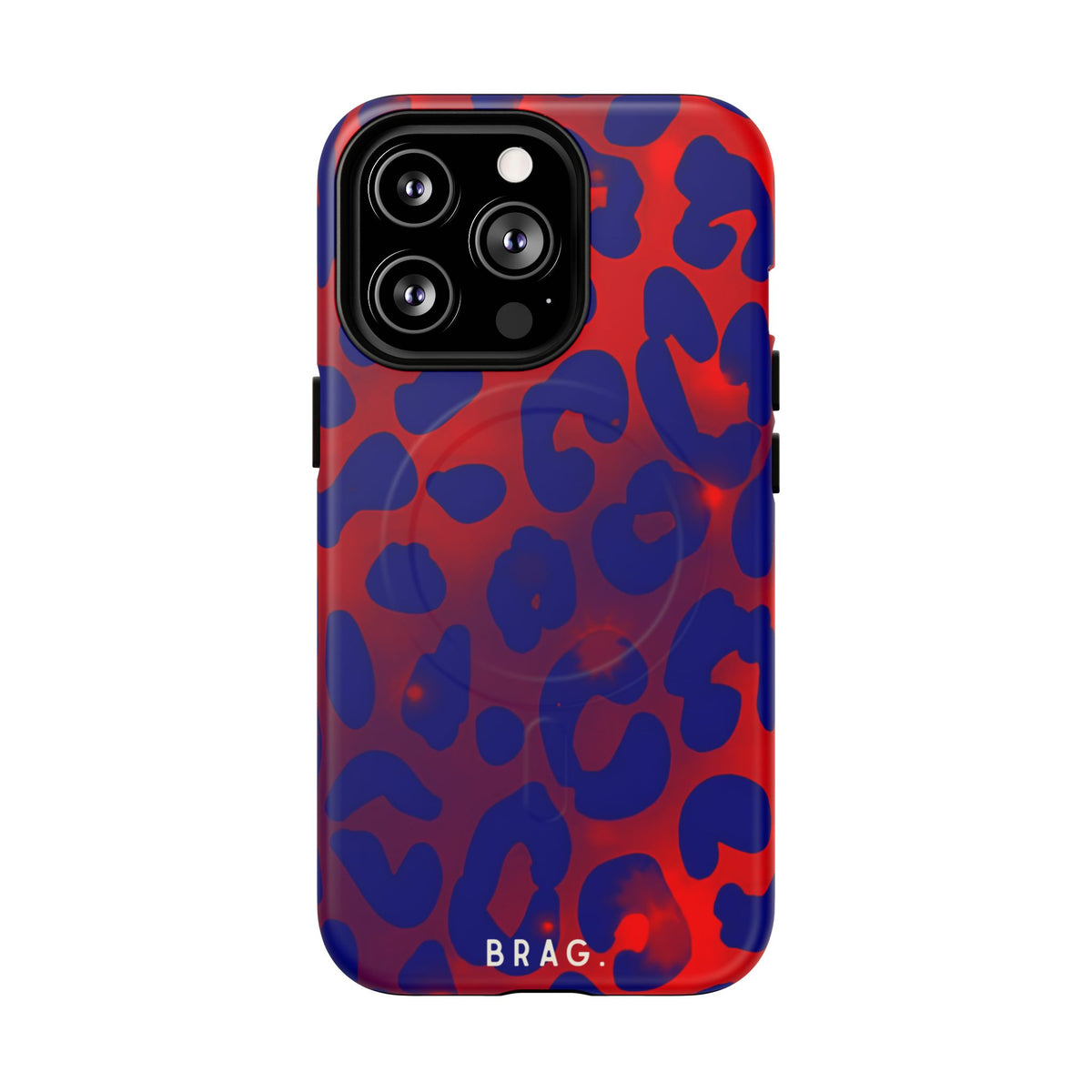 Electric Blue MagSafe Tough Phone Case — Magnetic Protective Cover