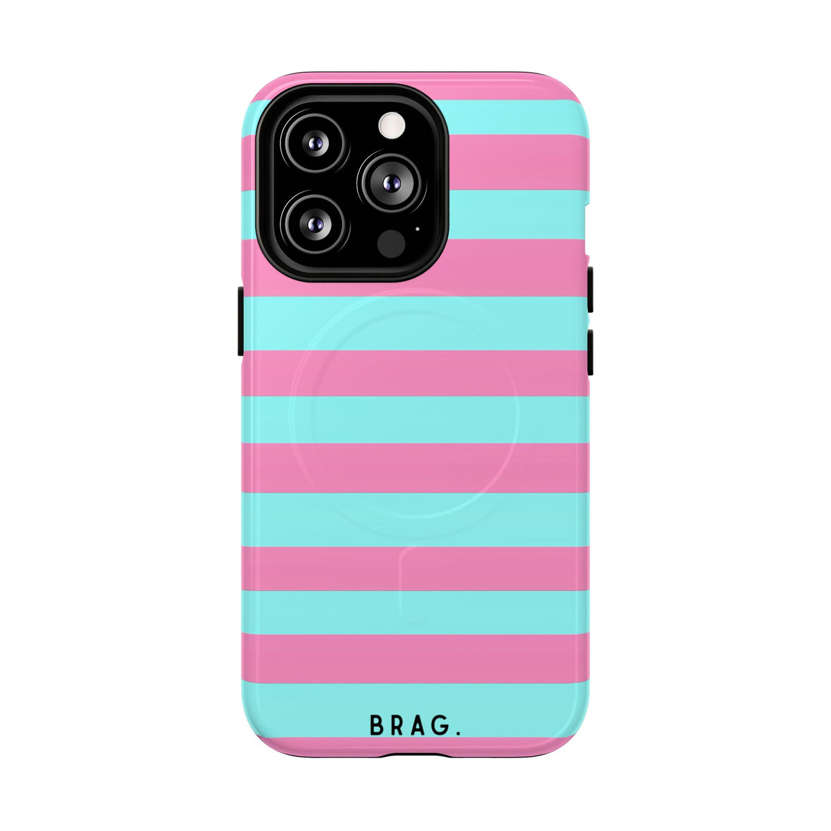 Taffy Stripe MagSafe Tough Phone Case — Magnetic Protective Cover
