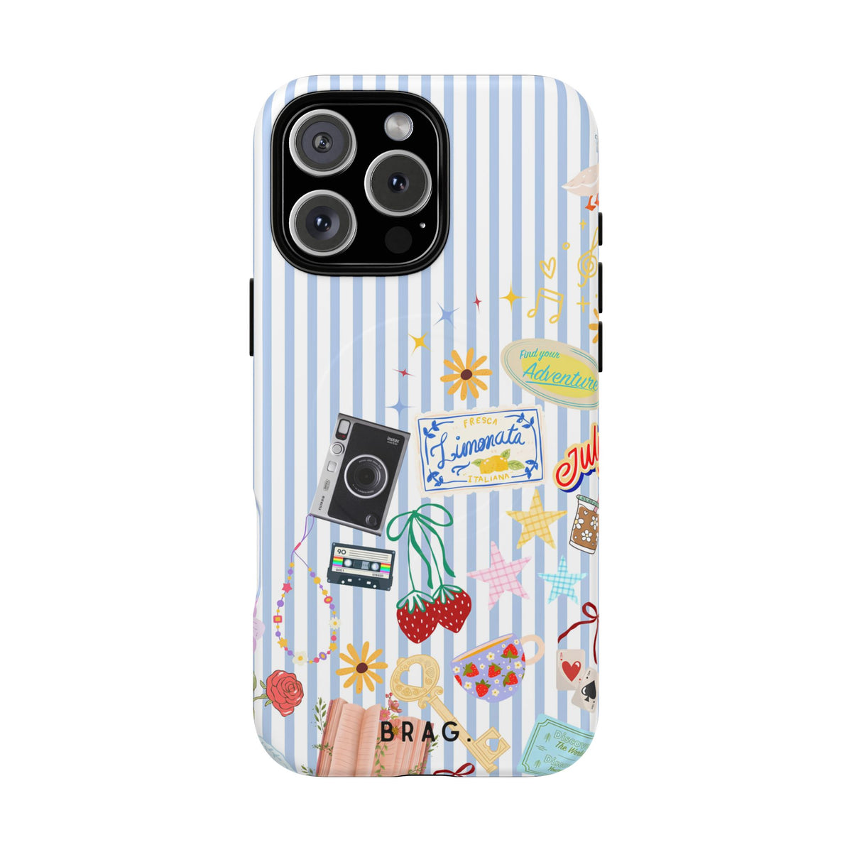Travel Girl MagSafe Tough Phone Case — Magnetic Protective Cover