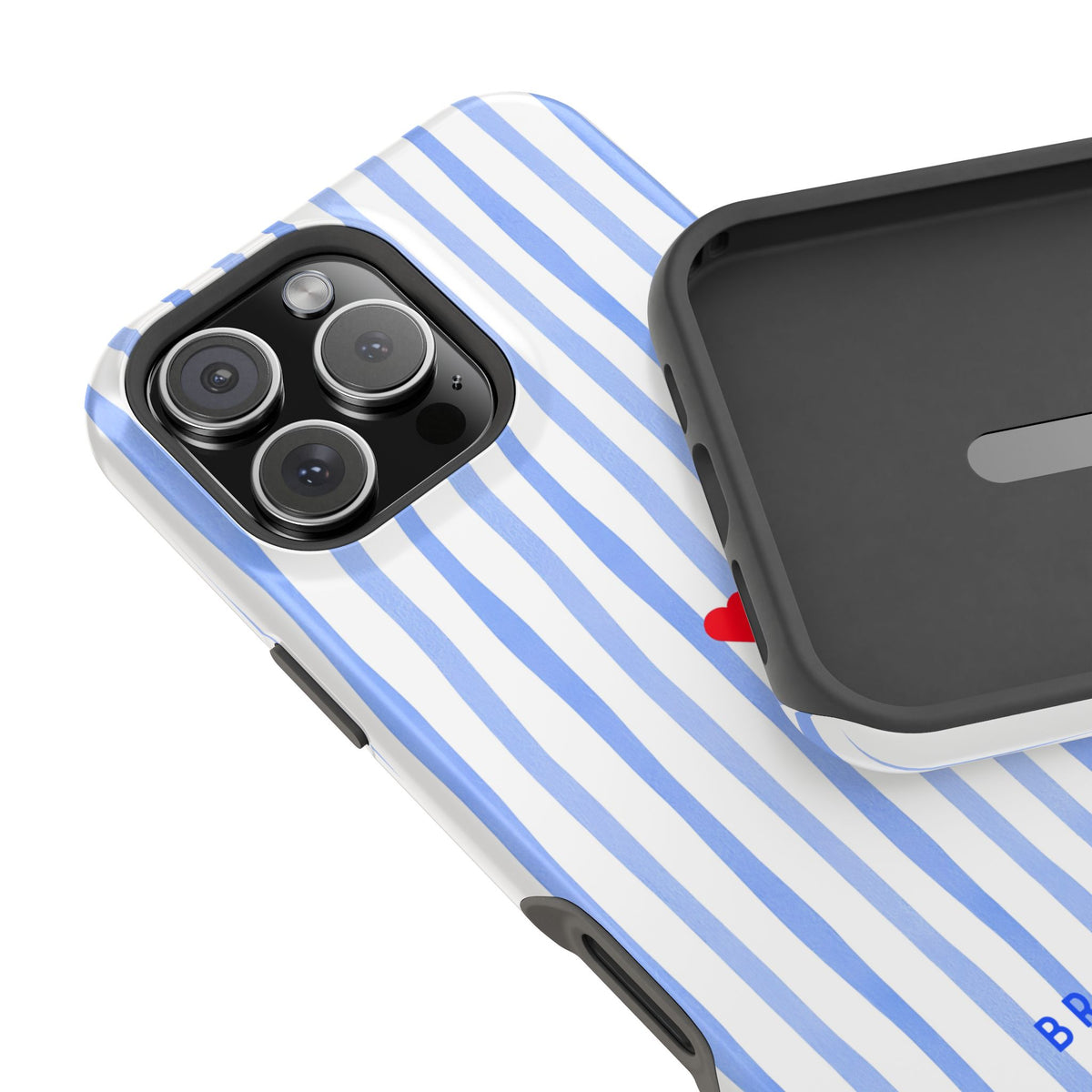 Blue Heart Magnetic Impact-Resistant Phone Case