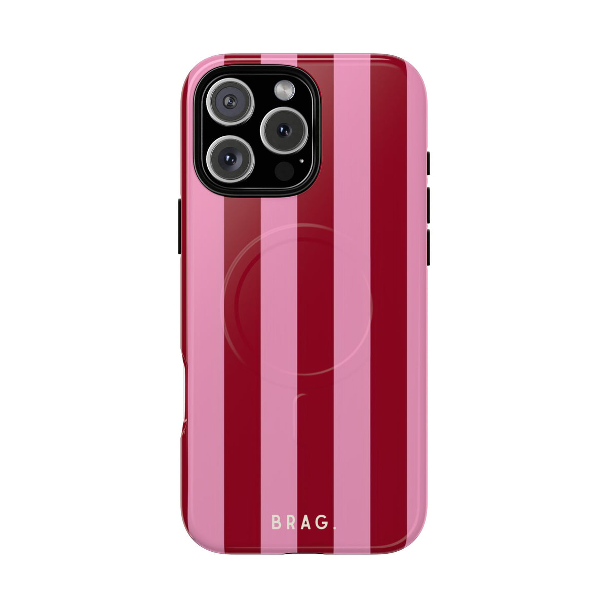 Candy Cane MagSafe Tough Phone Case — Magnetic Protective Cover