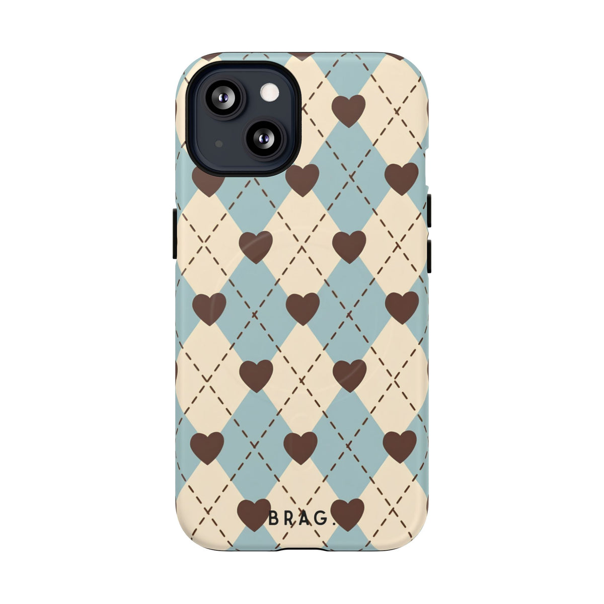 Sweetheart Plaid MagSafe Tough Phone Case — Magnetic Protective Cover