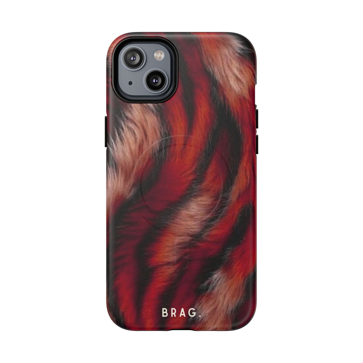 Red Rush MagSafe Tough Phone Case — Magnetic Protective Cover