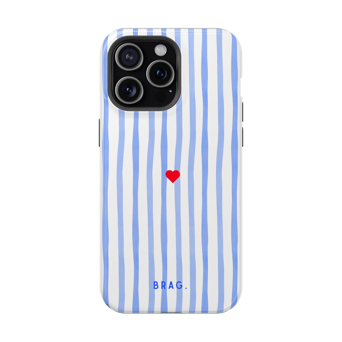 Blue Heart Magnetic Impact-Resistant Phone Case