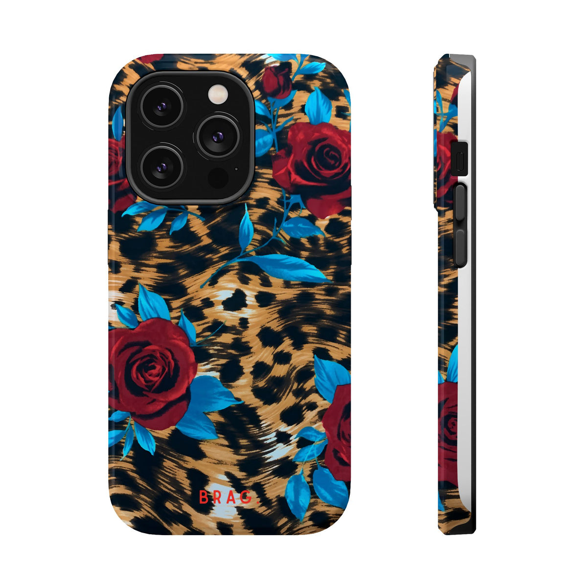 Wild Rose Magnetic Impact-Resistant Phone Case