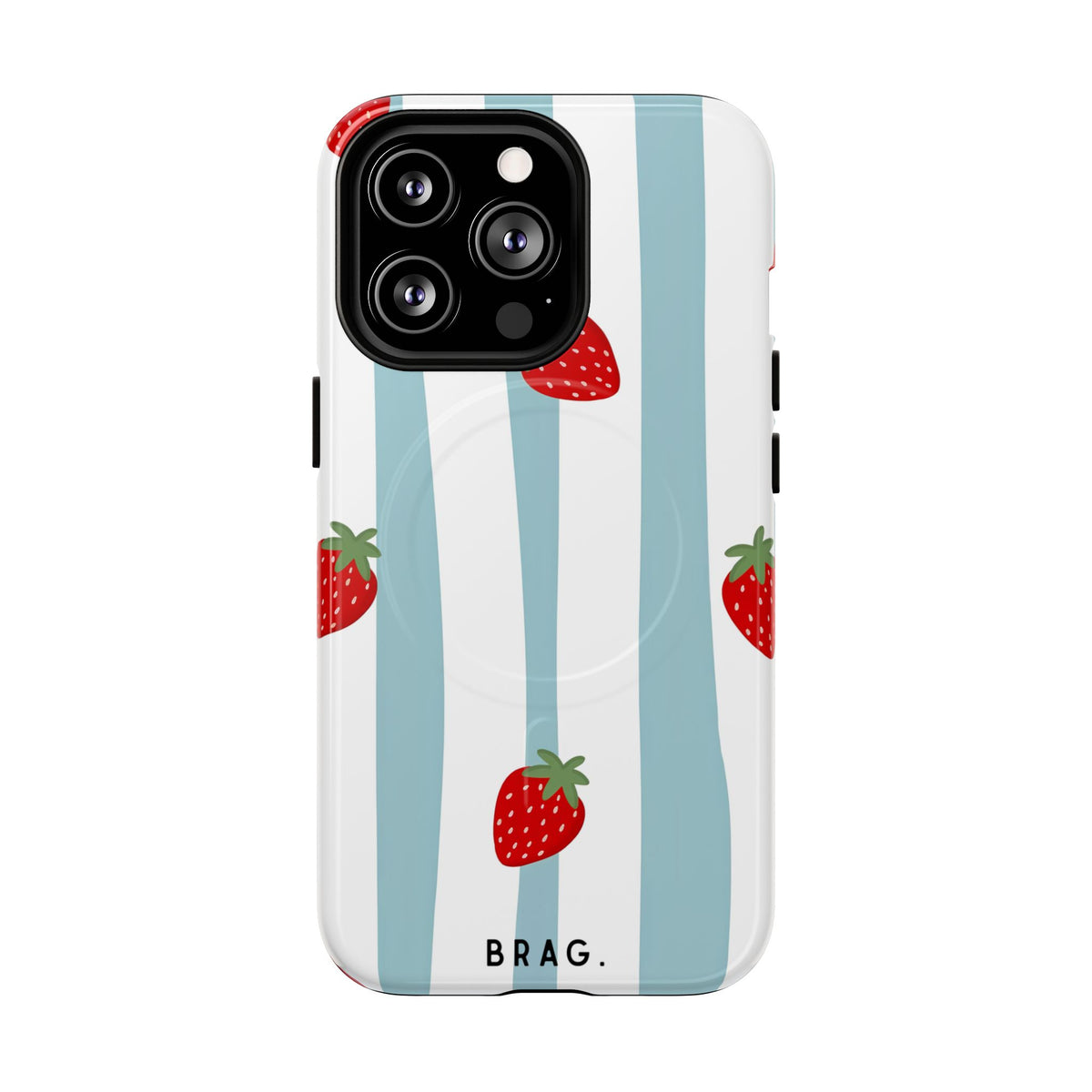 Berry Bloom MagSafe Tough Phone Case — Magnetic Protective Cover