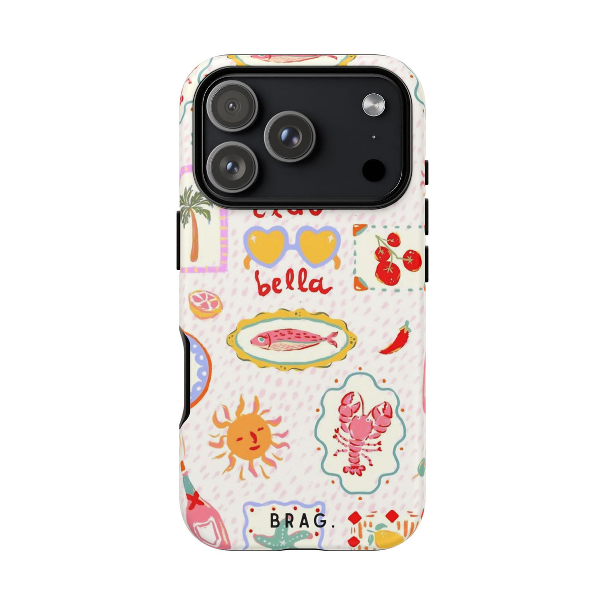 Ciao Bella Tough Phone Case – Shockproof Protective iPhone Cover
