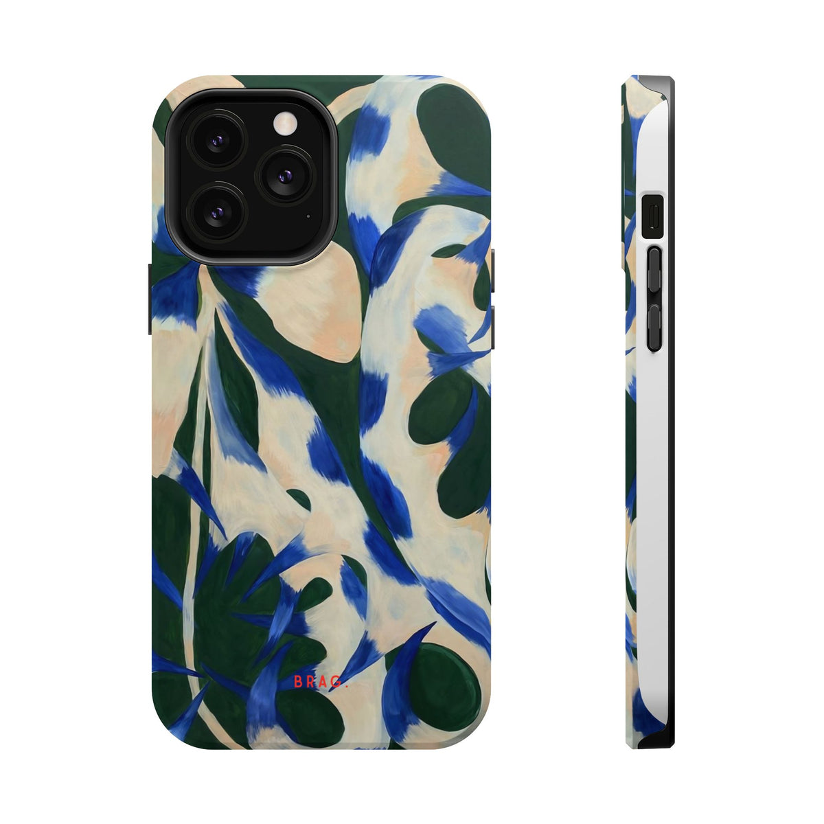 Blue Garden Magnetic Impact-Resistant Phone Case