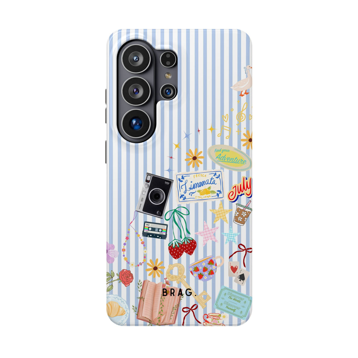 Travel Girl Magnetic Impact-Resistant Phone Case