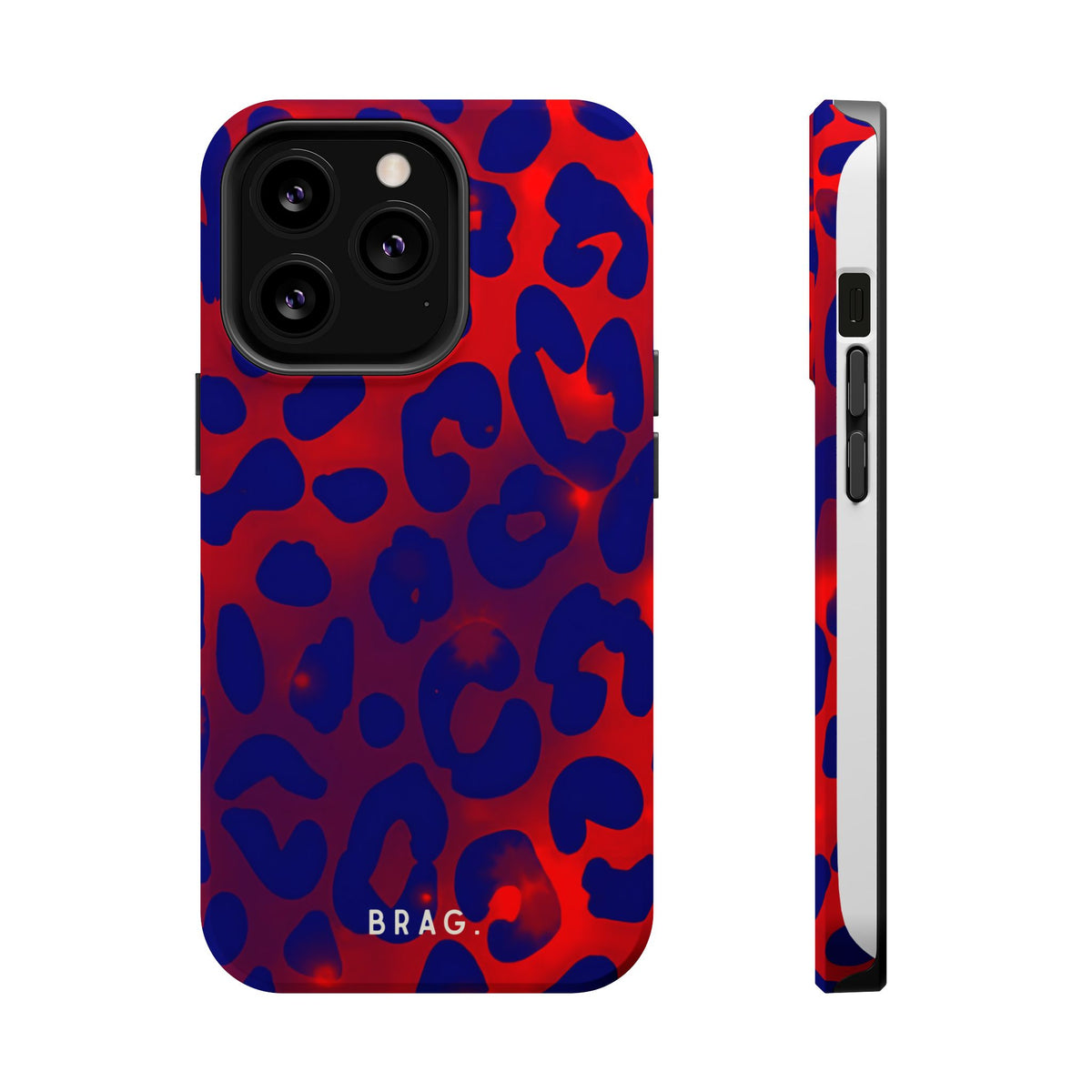 Electric Blue Magnetic Impact-Resistant Phone Case