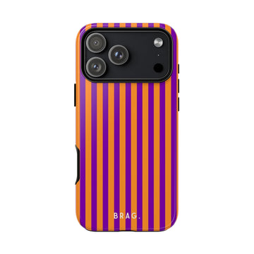 Electric Sunset Tough Phone Case – Shockproof Protective iPhone Cover