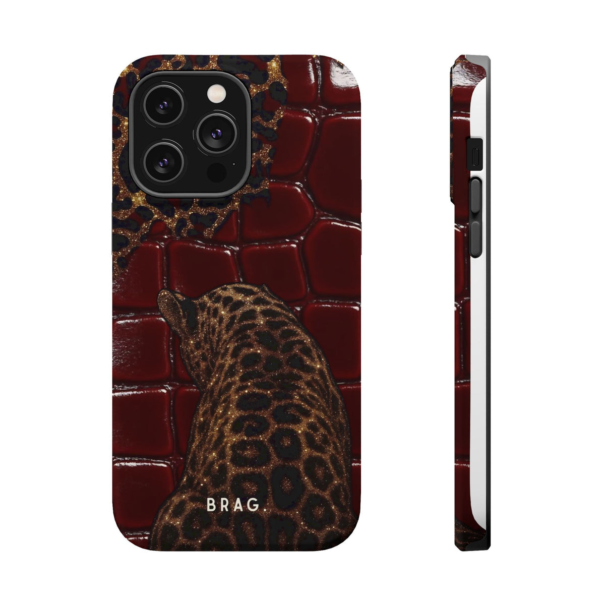 Leopard Lounge Magnetic Impact-Resistant Phone Case