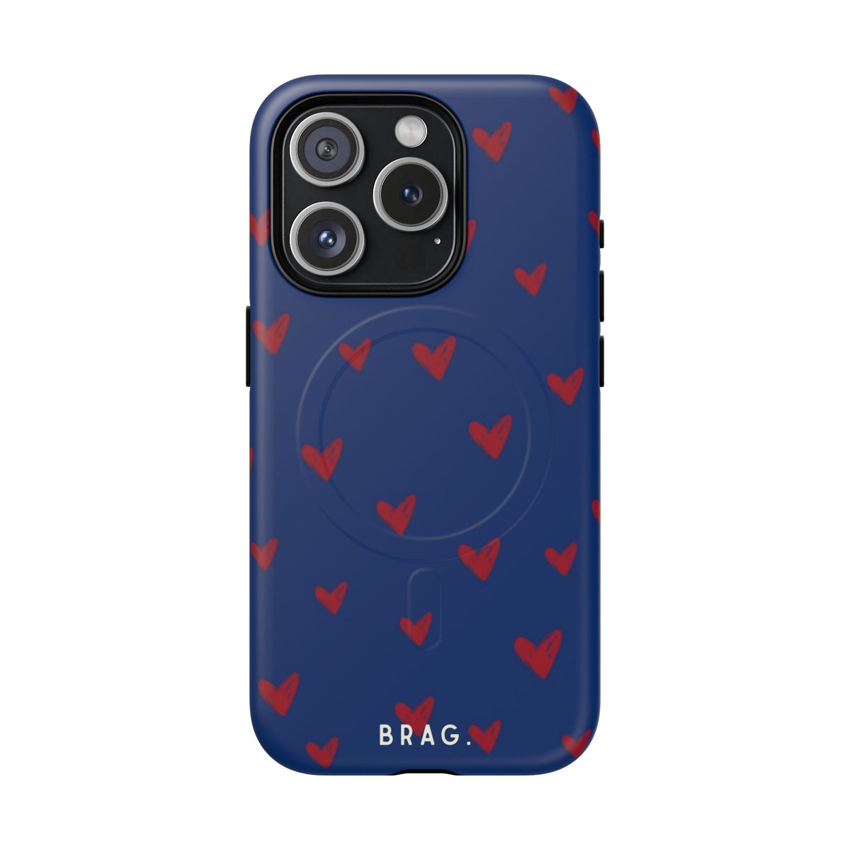 Blue Flirt MagSafe Tough Phone Case — Magnetic Protective Cover