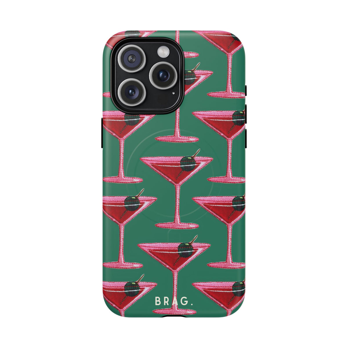 Pink Martini MagSafe Tough Phone Case — Magnetic Protective Cover