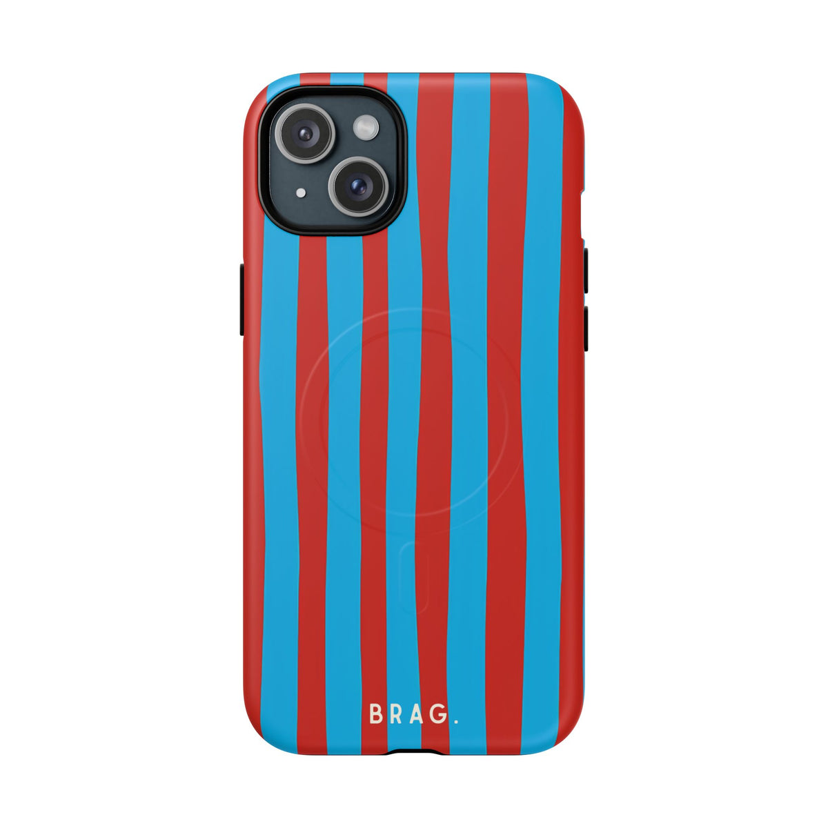 Riviera Stripe MagSafe Tough Phone Case — Magnetic Protective Cover