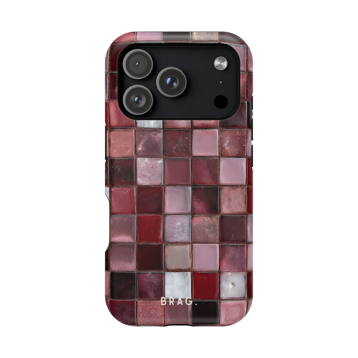Cherry Tile Magnetic Impact-Resistant Phone Case