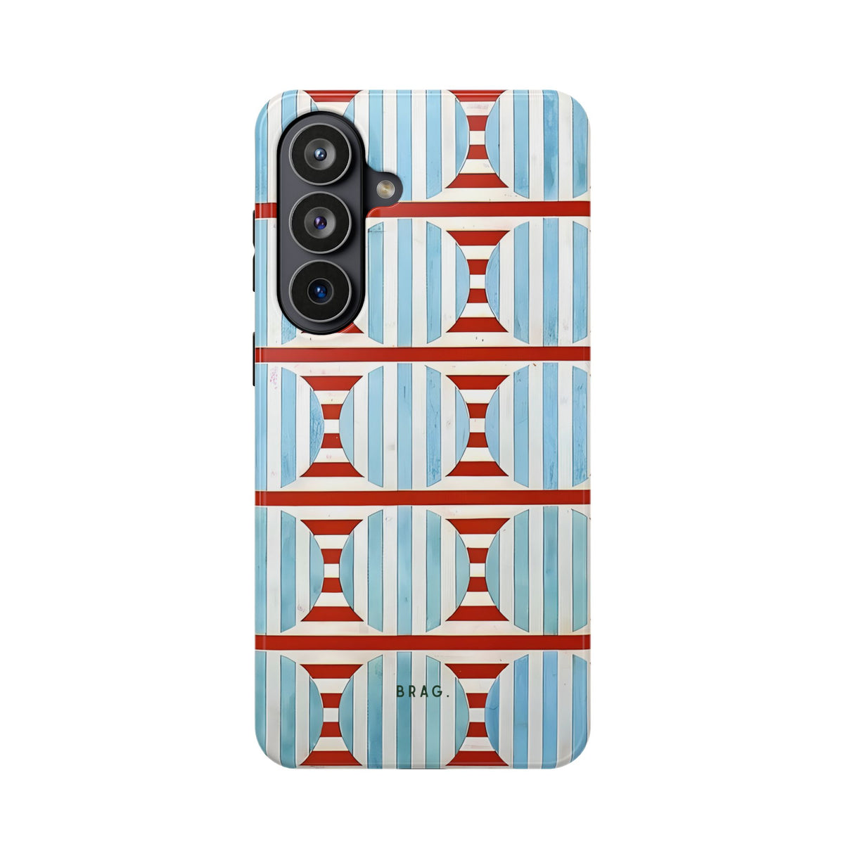 Riviera Stripe Magnetic Impact-Resistant Phone Case