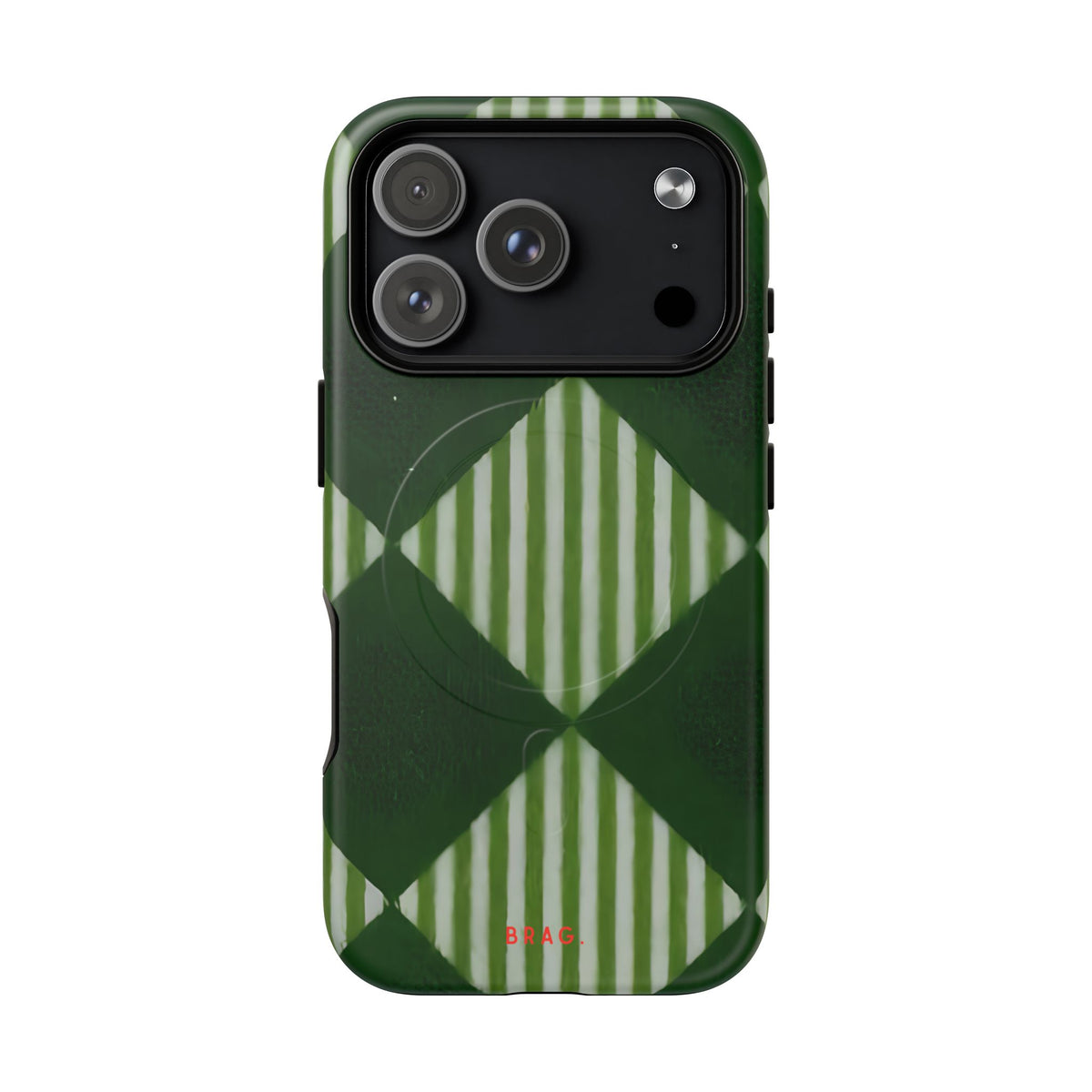 Woven Pattern MagSafe Tough Phone Case — Magnetic Protective Cover
