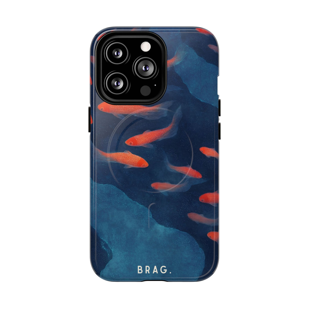 Midnight Swim MagSafe Tough Phone Case — Magnetic Protective Cover