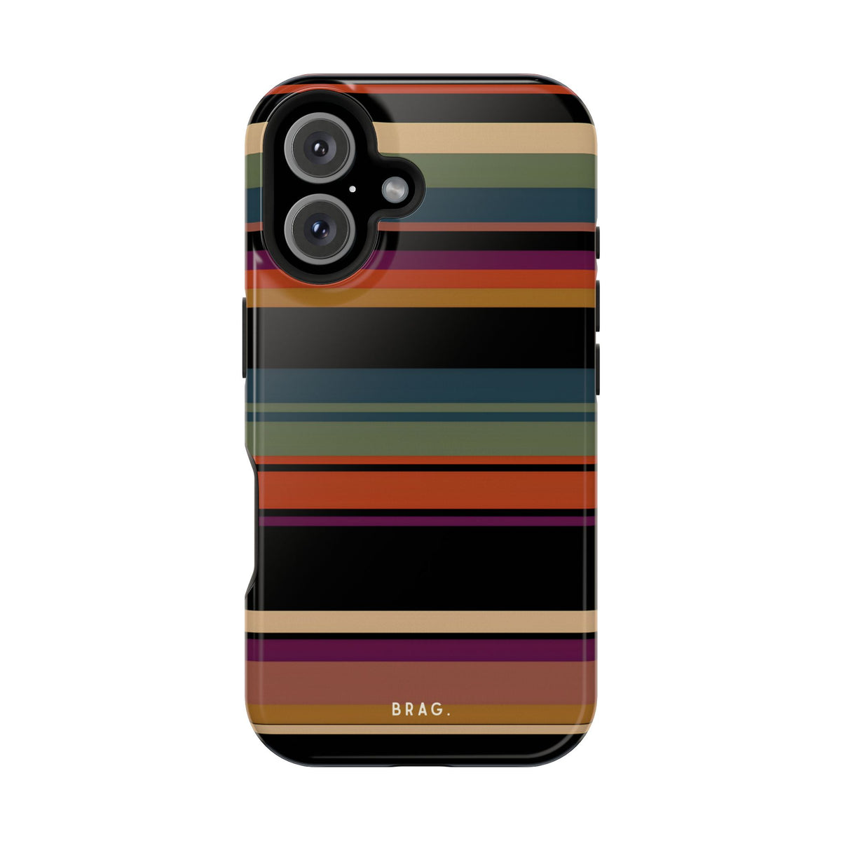 Market Stripe Magnetic Impact-Resistant Phone Case