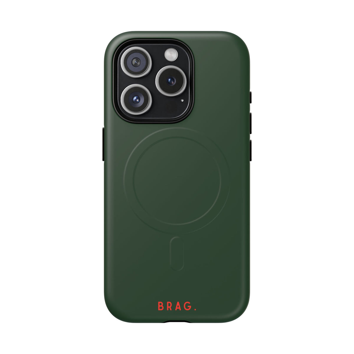 Brag Green MagSafe Tough Phone Case — Magnetic Protective Cover