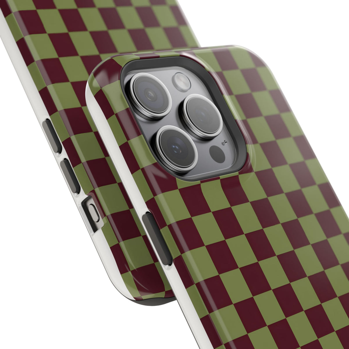 Lucky Check Magnetic Impact-Resistant Phone Case