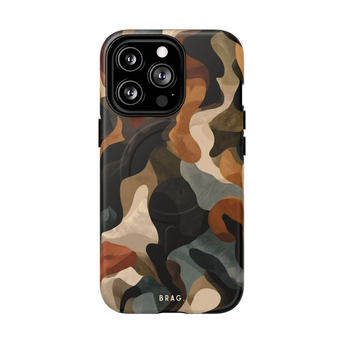 Desert Camo MagSafe Tough Phone Case — Magnetic Protective Cover