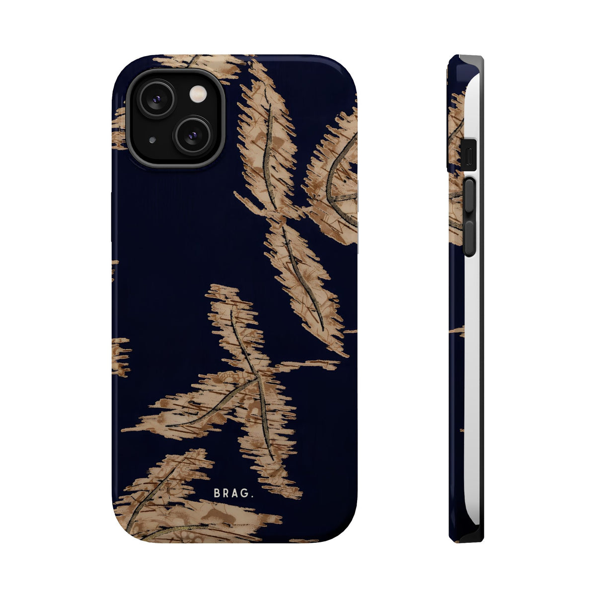 Golden Fern Magnetic Impact-Resistant Phone Case