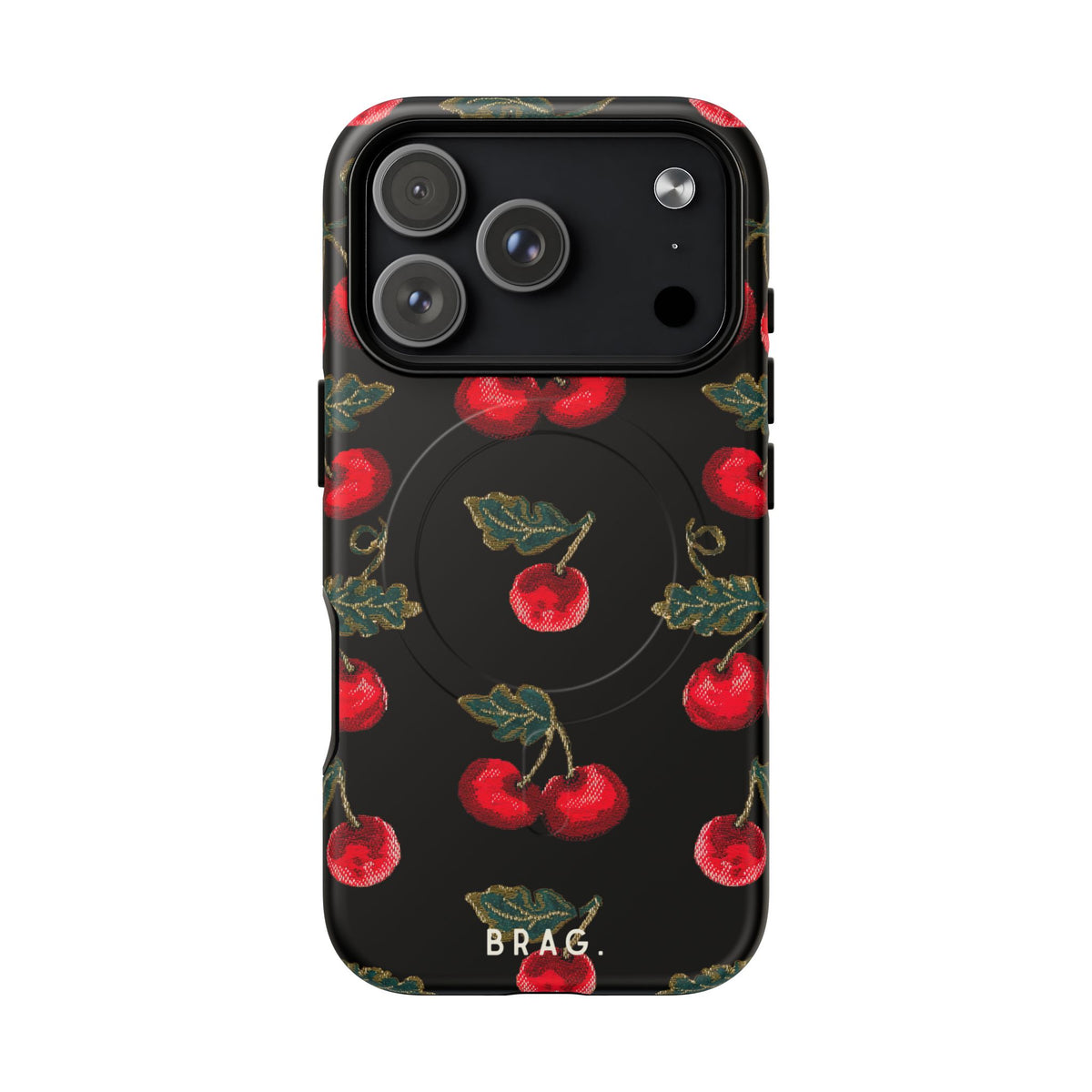 Cherry Bomb MagSafe Tough Phone Case — Magnetic Protective Cover