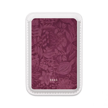 Secret Garden MagSafe Vegan Wallet — Slim Phone Card Holder