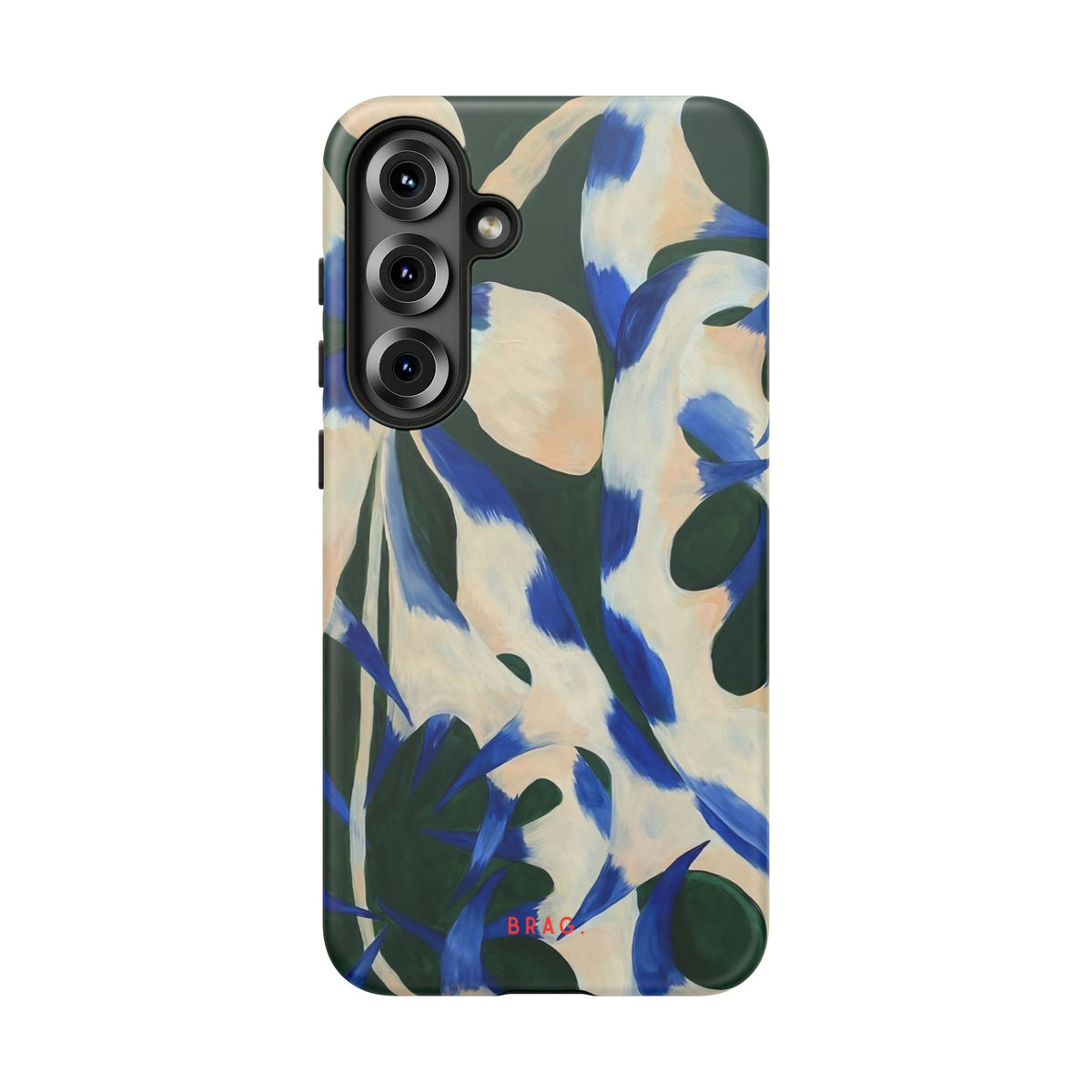Blue Garden Tough Phone Case – Shockproof Protective iPhone Cover