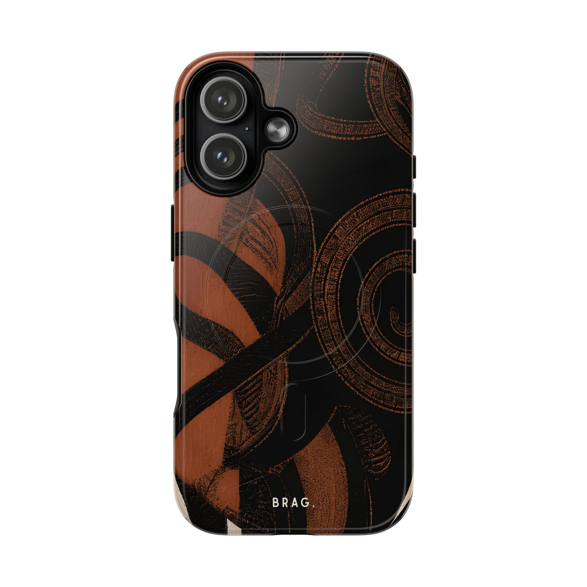 Mighnight Spiral MagSafe Tough Phone Case — Magnetic Protective Cover