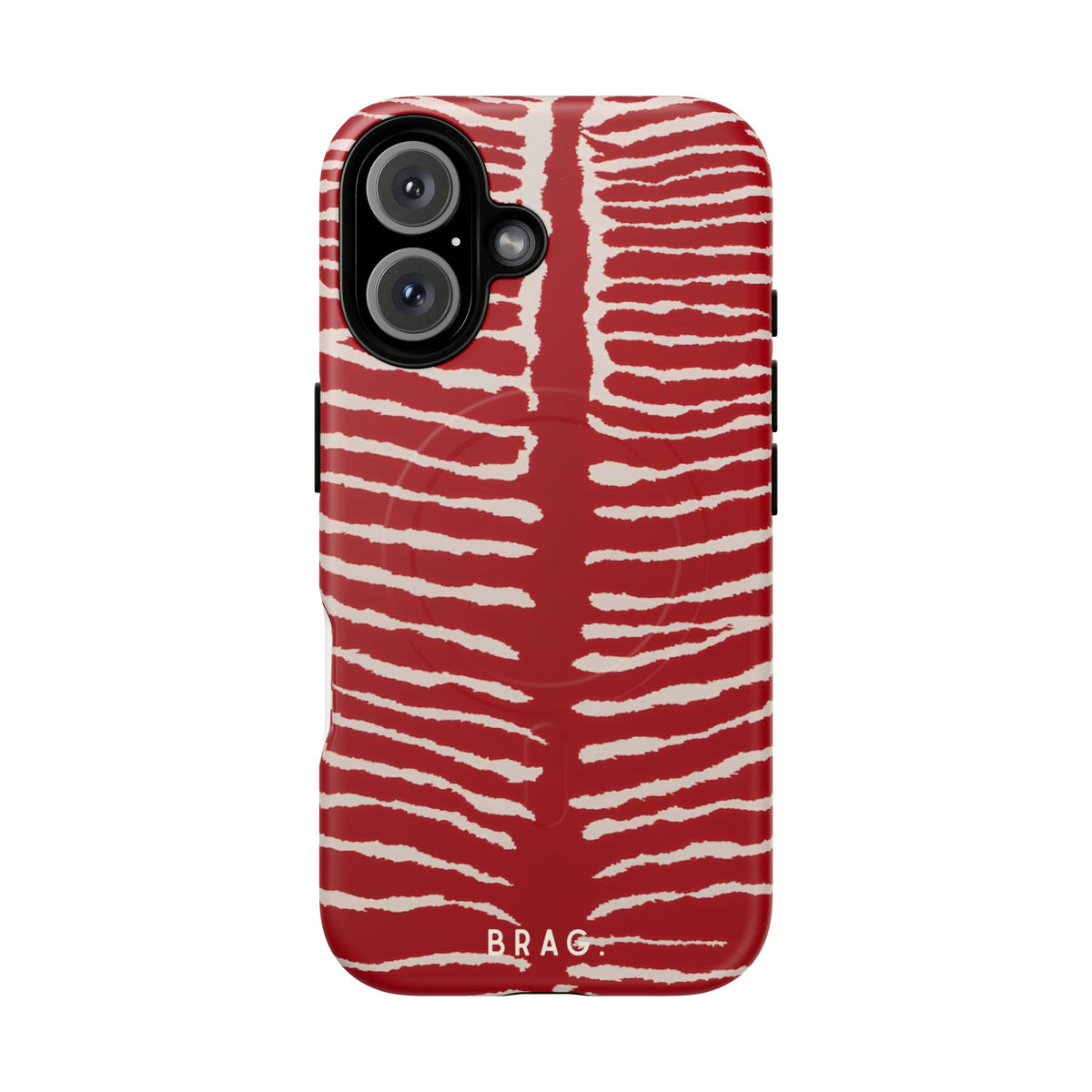 Striped Heat MagSafe Tough Phone Case — Magnetic Protective Cover