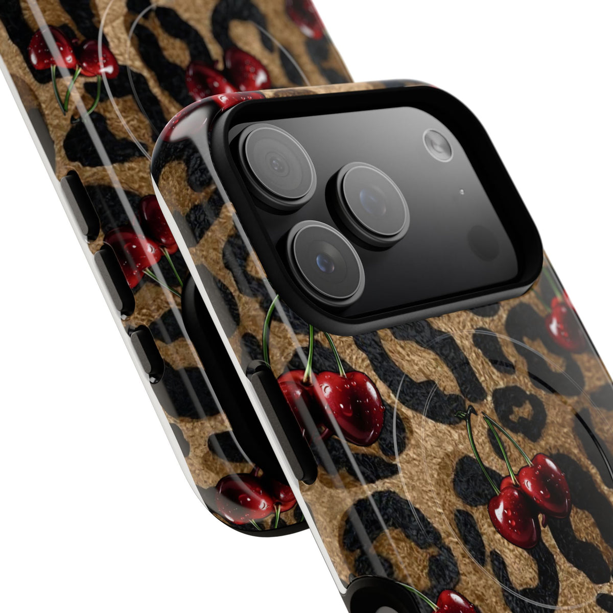 Cherry Hunter MagSafe Tough Phone Case — Magnetic Protective Cover
