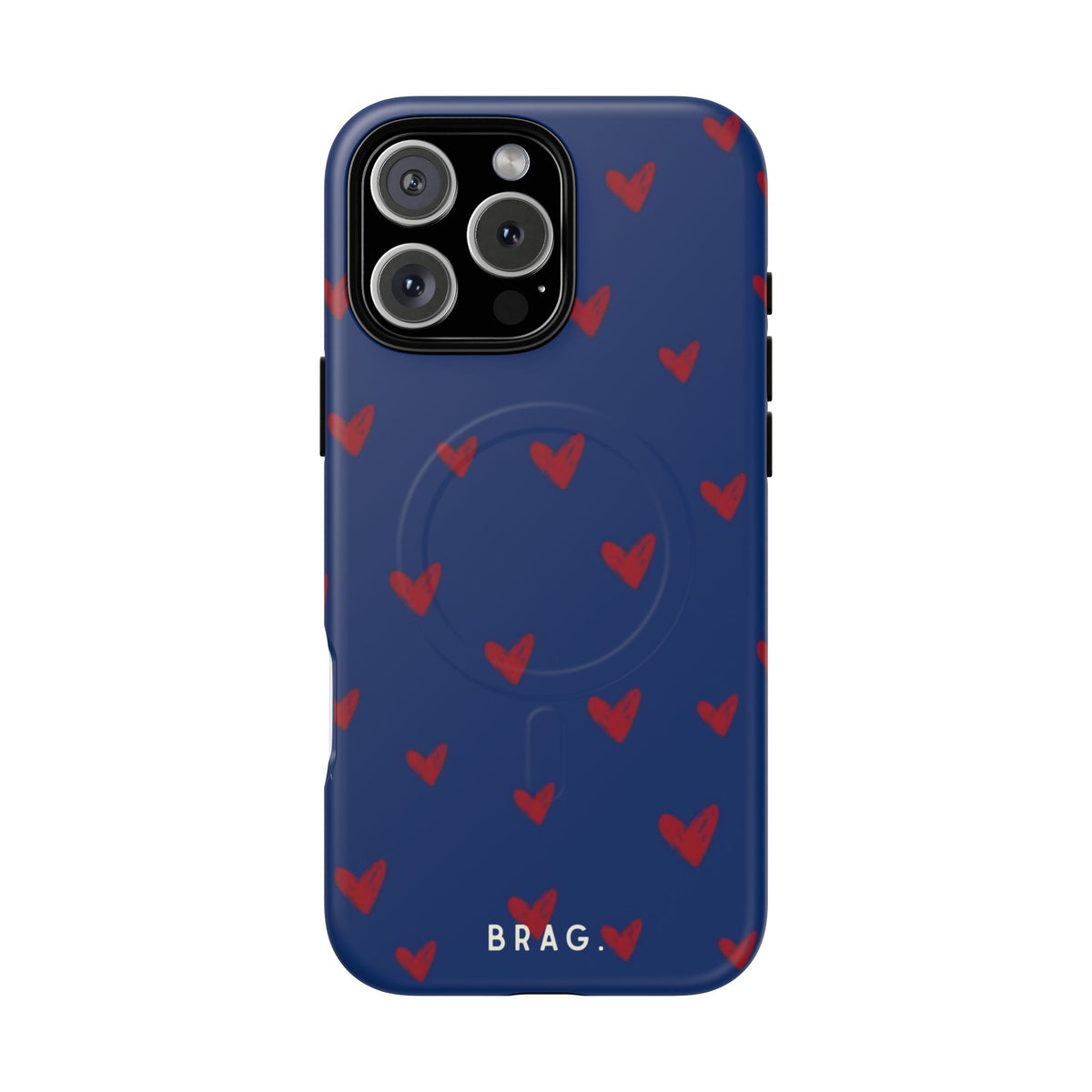 Blue Flirt MagSafe Tough Phone Case — Magnetic Protective Cover