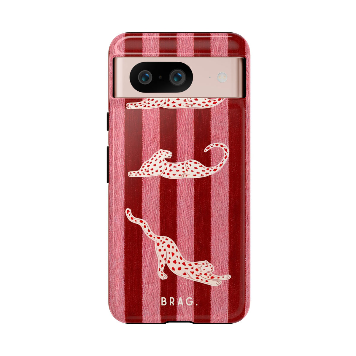 Pink Safari Tough Phone Case – Shockproof Protective iPhone Cover
