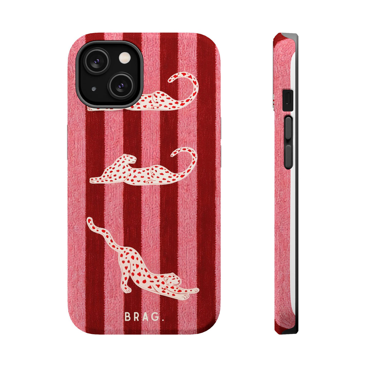 Pink Safari Magnetic Impact-Resistant Phone Case