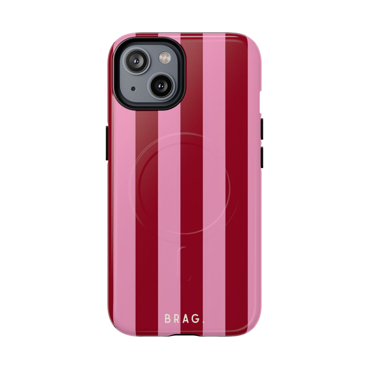 Candy Cane MagSafe Tough Phone Case — Magnetic Protective Cover