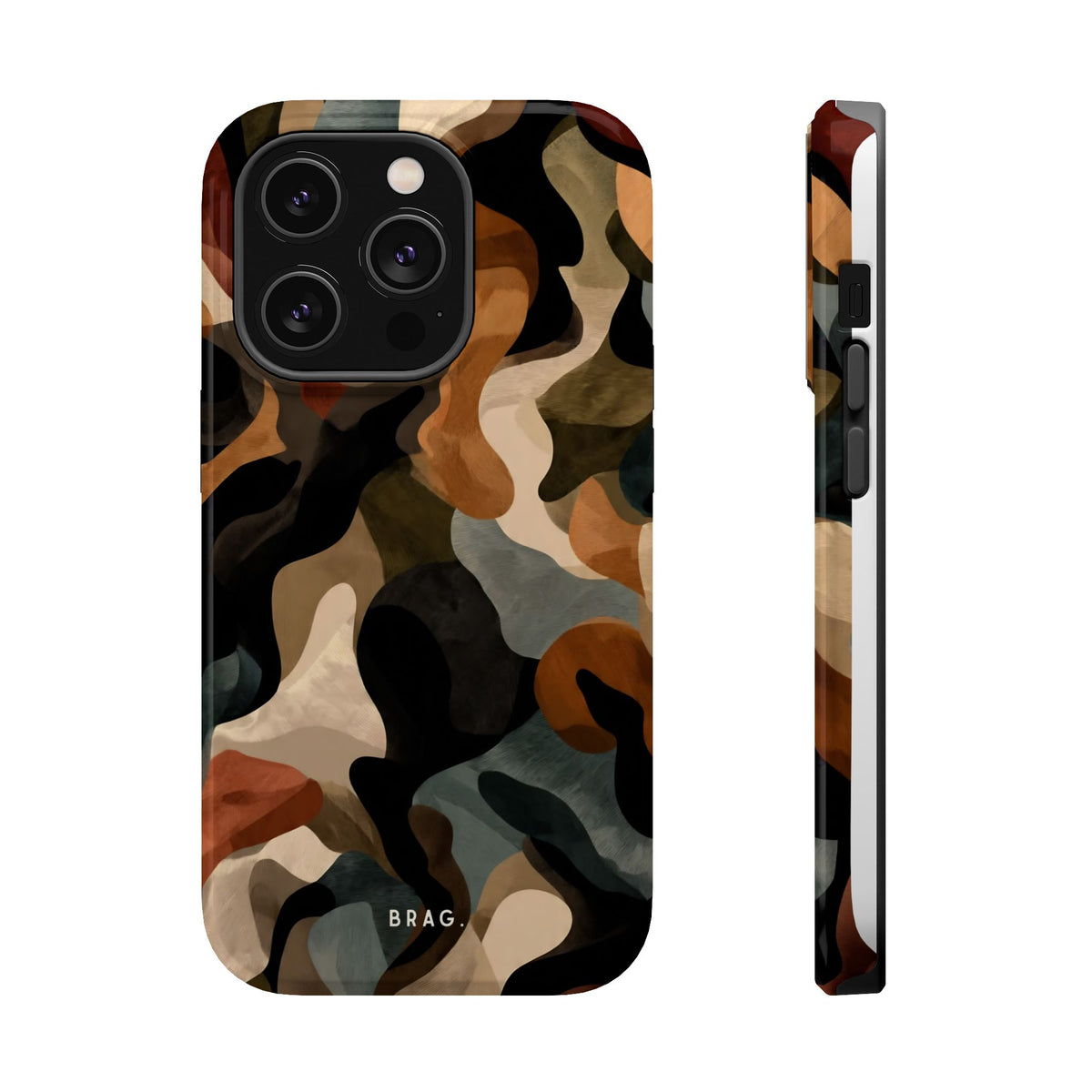 Desert Camo Magnetic Impact-Resistant Phone Case