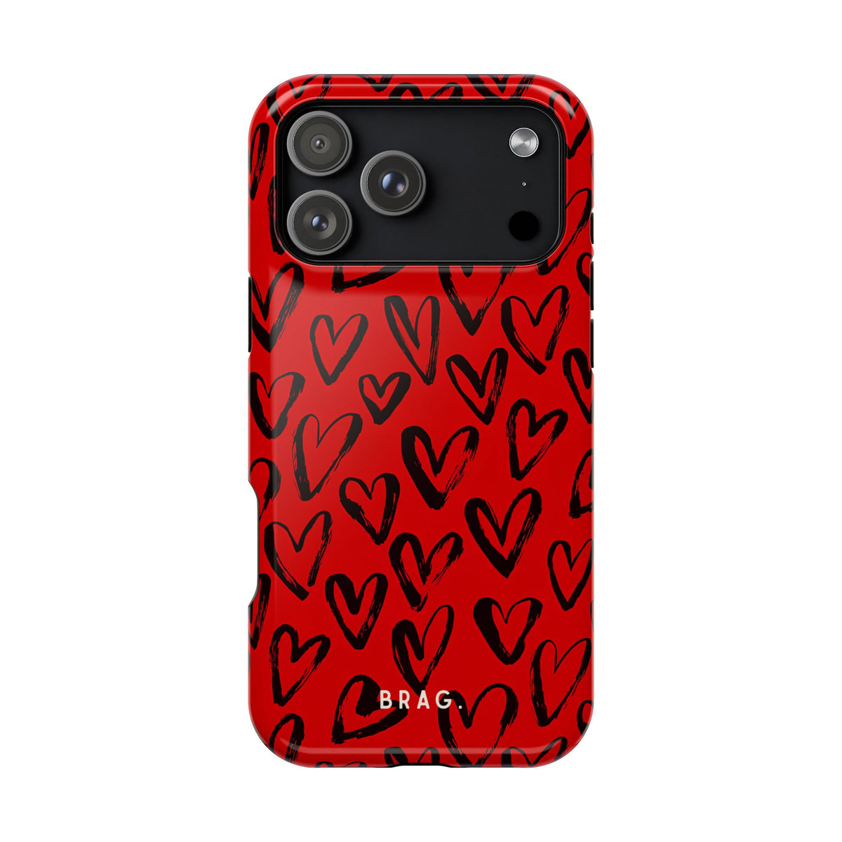 Fire heart Magnetic Impact-Resistant Phone Case