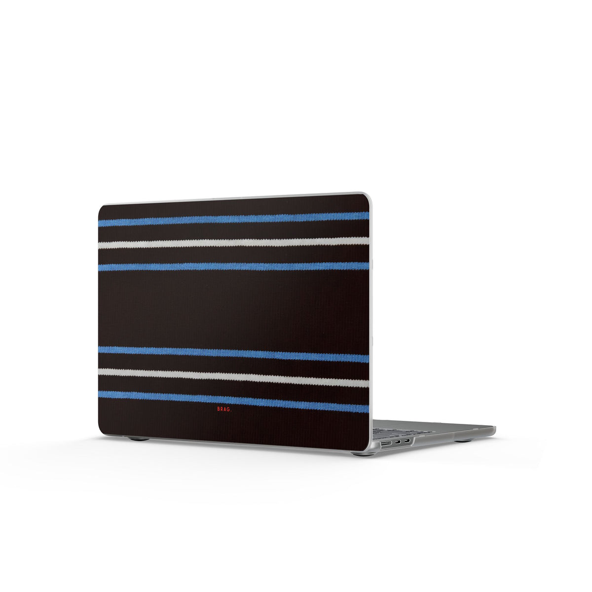 Midnight Line Matte MacBook Case — Slim Protective Laptop Cover