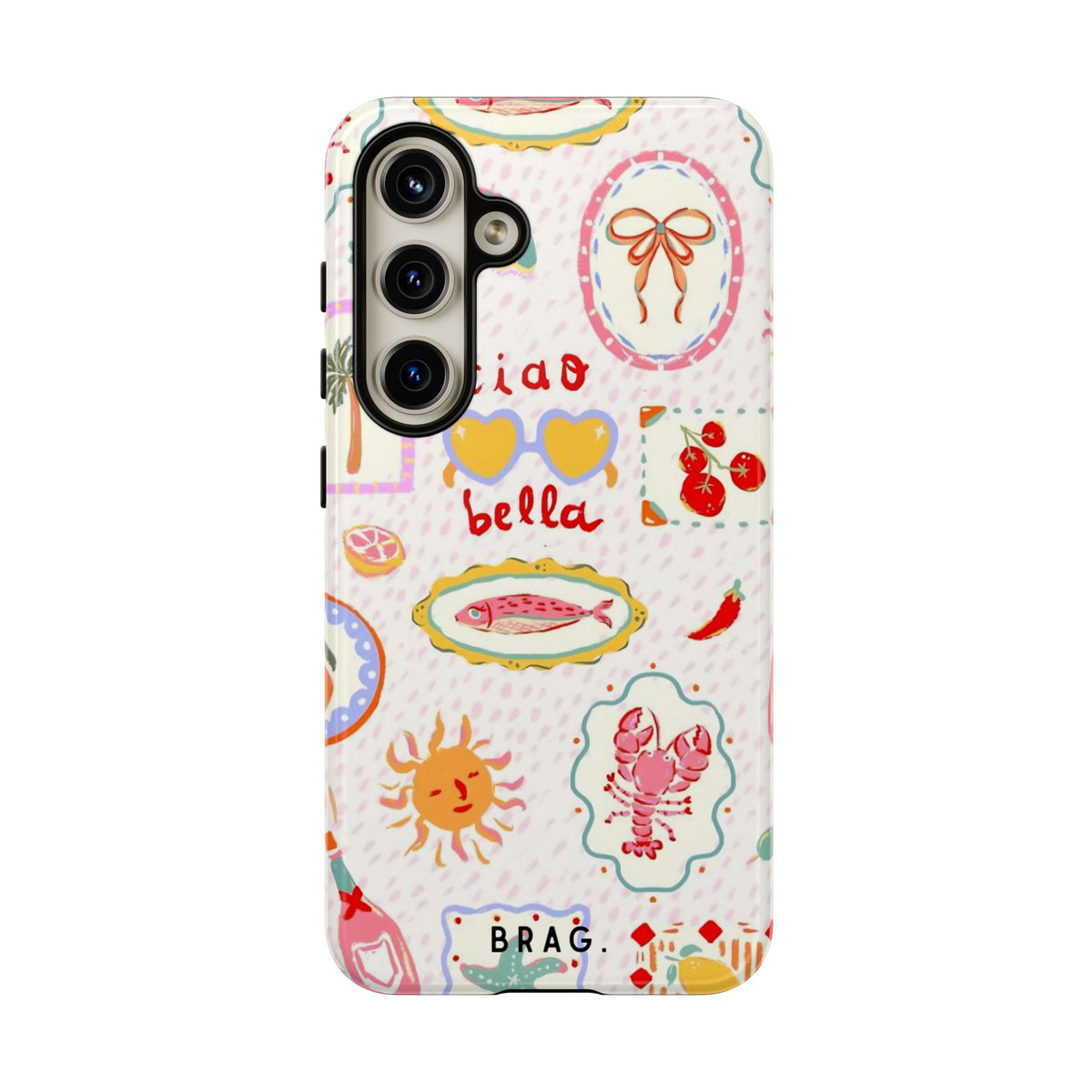 Ciao Bella Tough Phone Case – Shockproof Protective iPhone Cover