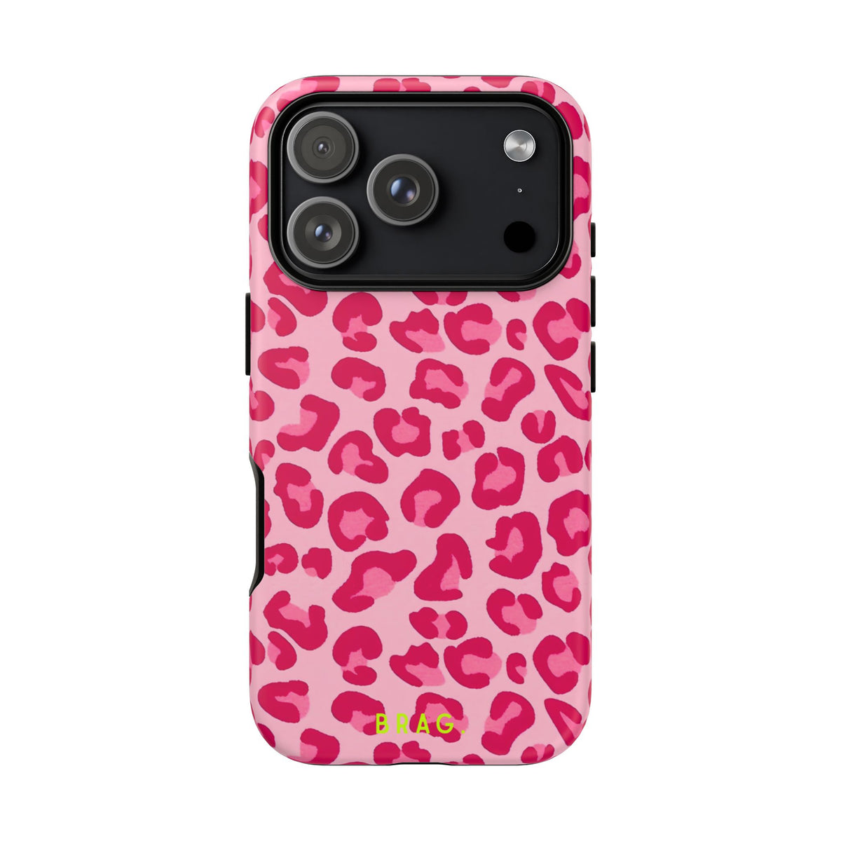 Pink Prowl Tough Phone Case – Shockproof Protective iPhone Cover
