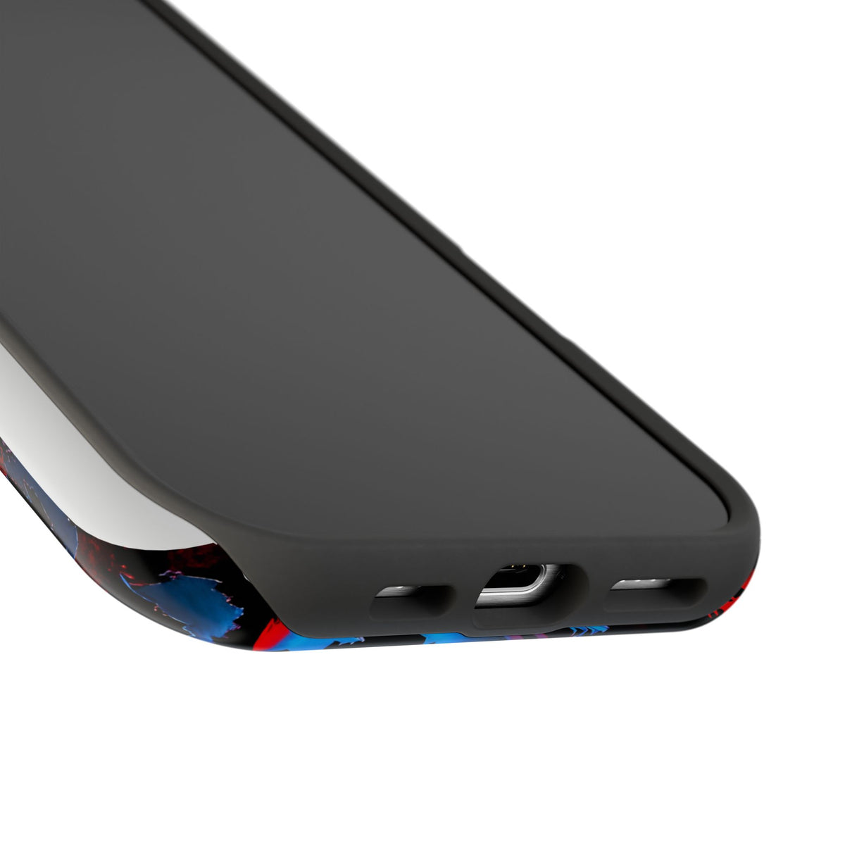 Blue Heat Magnetic Impact-Resistant Phone Case