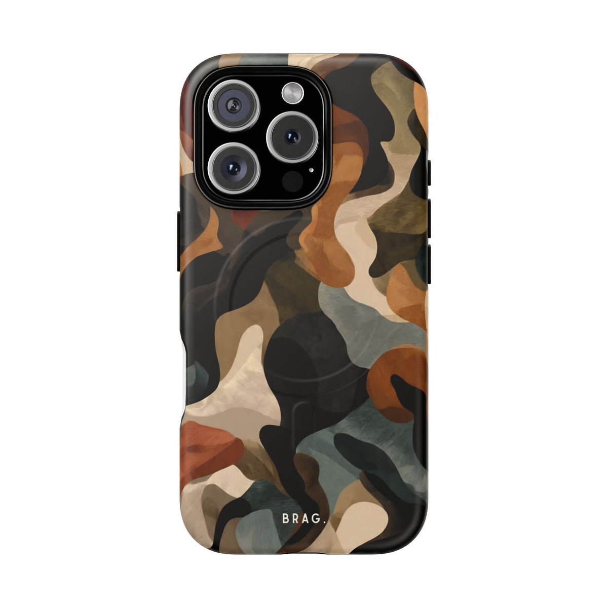 Desert Camo MagSafe Tough Phone Case — Magnetic Protective Cover