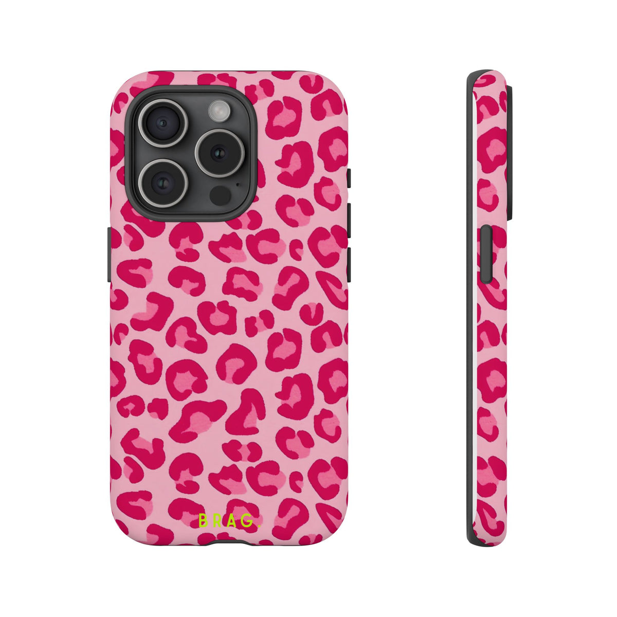Pink Prowl Tough Phone Case – Shockproof Protective iPhone Cover