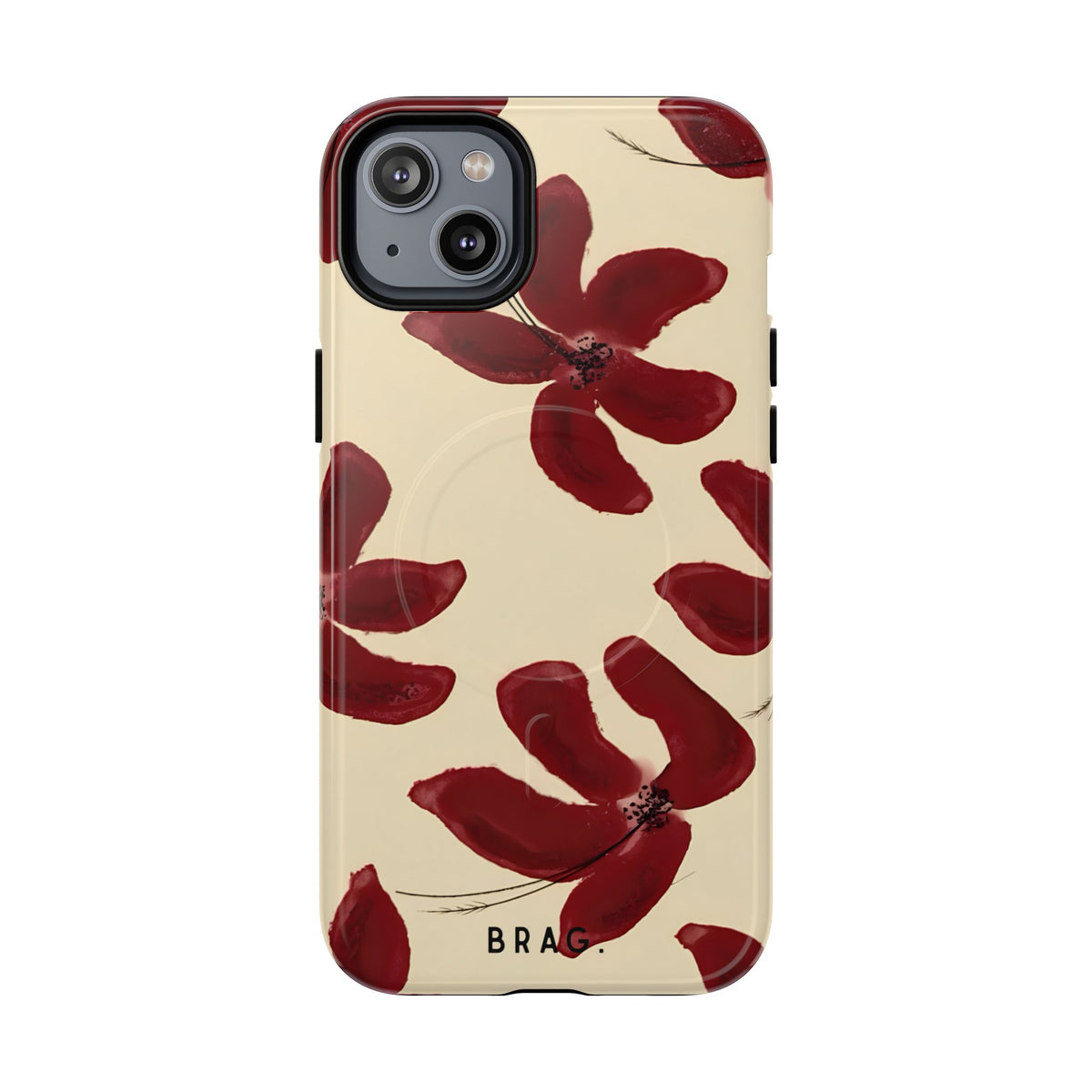Cherry Bloom MagSafe Tough Phone Case — Magnetic Protective Cover